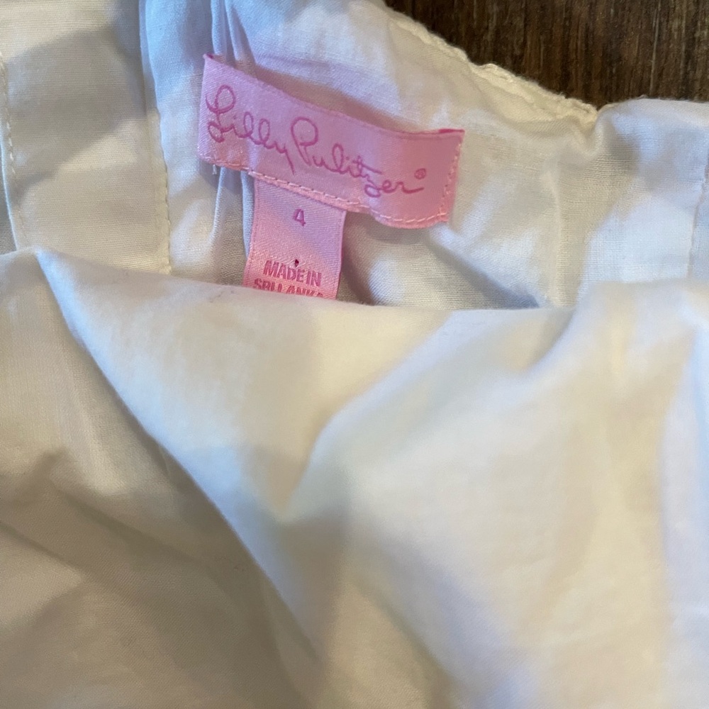 Lilly Pulitzer White Halter Sundress for Brides - Picture 3 of 3
